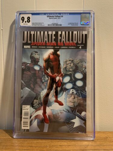 Ultimate Fallout 4 October 2011 Marvel CGC 98 Miles MFn Morales