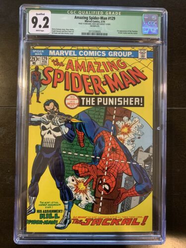 The Amazing SpiderMan 129 CGC Graded 92  The 1st Appearance Of The Punisher