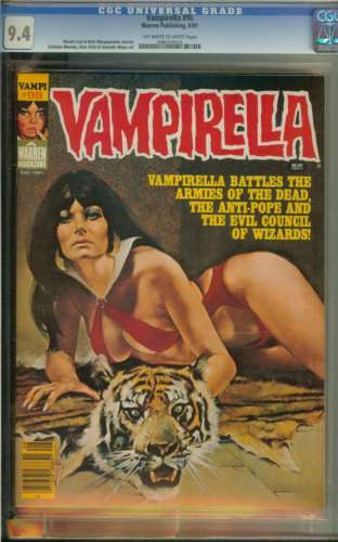 VAMPIRELLA 98 CGC 94 OWWH PAGES