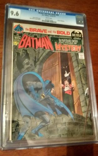 Brave and Bold 93 CGC 96 Neal Adams Batman b4 251 with white pages high grade