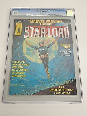 MARVEL PREVIEW 4 CGC 96 1st APPEARANCE STARLORD NM 1976 GUARDIANS OF GALAXY