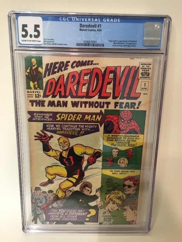 DAREDEVIL 1 CGC 55 1964 464