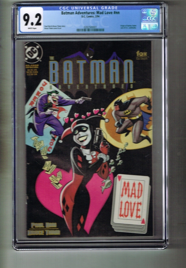 BATMAN ADVENTURES MAD LOVE CGC 92 NM DC COMICS ORIGIN HARLEY QUINN 1st PRINT