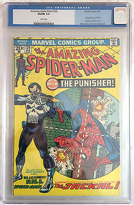 The Amazing SpiderMan 129 CGC 50  1st Punisher