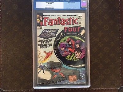Fantastic Four 38 May 1965 Marvel CGC 94 Defeated by the Frightful Four