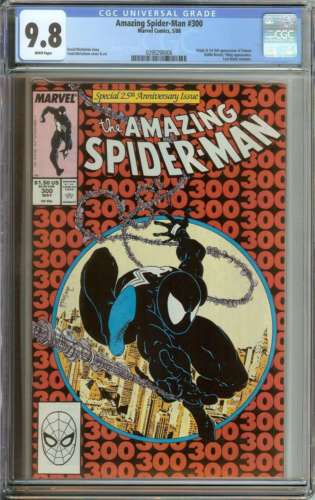 AMAZING SPIDERMAN 300 CGC 98 WHITE PAGES ID 4754
