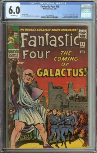 FANTASTIC FOUR 48 CGC 60 OW PAGES