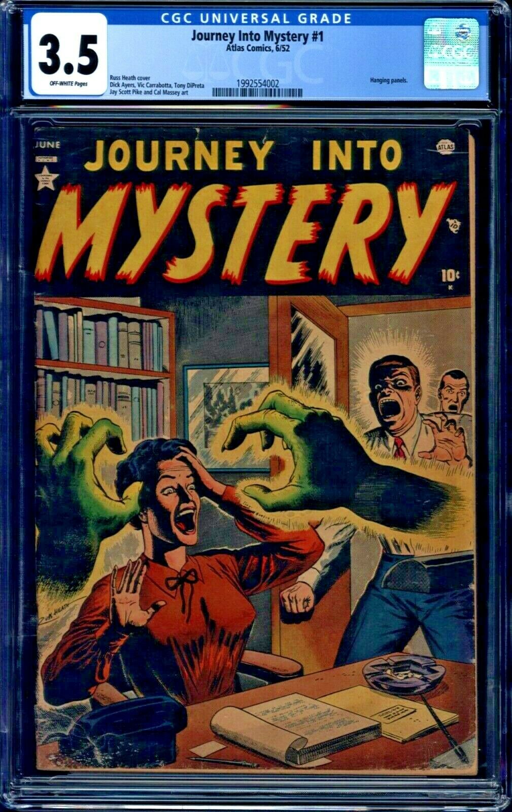 Journey Into Mystery 1 CGC 35