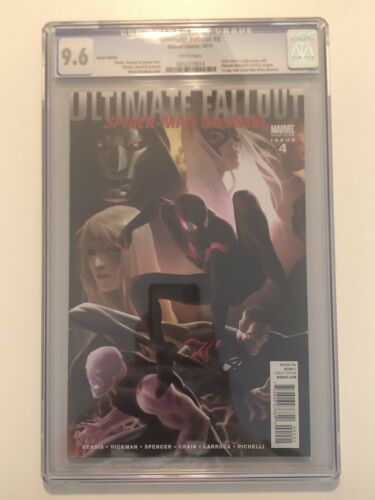 ULTIMATE COMICS FALLOUT 4 VARIANT 125 CGC 96 MILES MORALES SPIDERMAN 1 2011