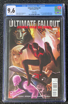 CGC 96 Ultimate Fallout 4 Djurdjevic 125 Variant SpiderMan 1st Miles Morales