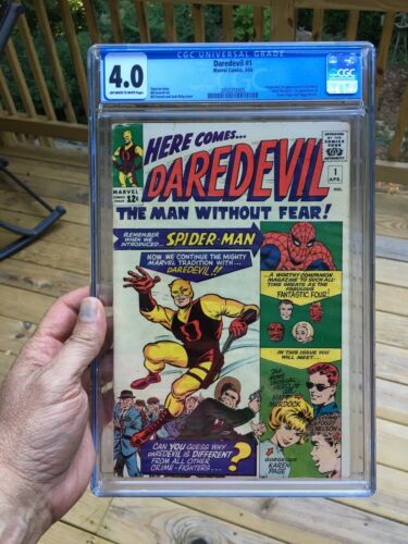 Daredevil 1 CGC 40 Off White To White Pages  1st Appearance Of Daredevil