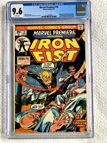 Marvel Premiere 15 CGC  96 WHITE PAGES