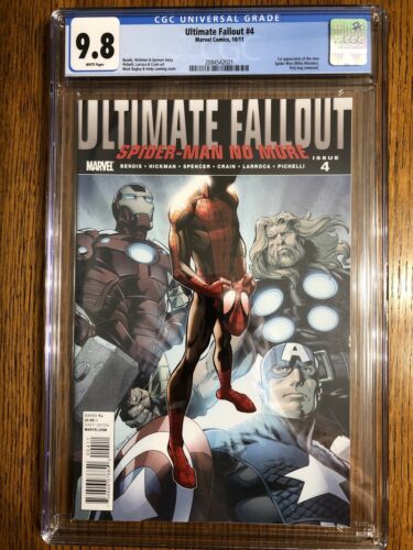 Ultimate Fallout 4 CGC 98  1st print  1st Miles Morales