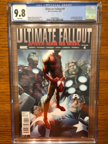 Ultimate Fallout 4 CGC 98  1st print  1st Miles Morales