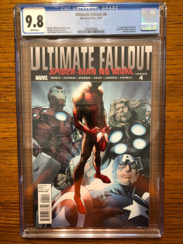 Ultimate Fallout 4 CGC 98  1st print  1st Miles Morales