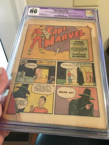 Whiz Comics 2 1 CGC NG  Here Is A Chance To Own The First Captain Marvel