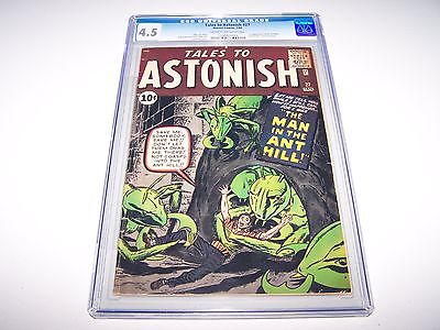 Tales to Astonish 27 CGC 45 CROW Looks Much Nicer  Key  1st App AntMan