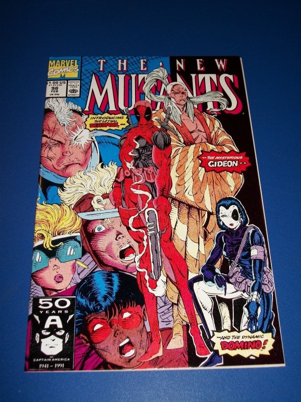 New Mutants 98 1st Deadpool Awesome Key Issue Gorgeous CGC Worthy NM Gem Wow 
