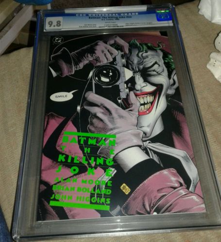 Batman THE KILLING JOKE Embossed Cover CGC 98 Alan Moore 1988 1st Print Batgirl