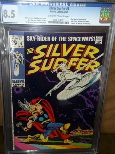 Silver Surfer 4 CGC 85