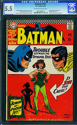 BATMAN 181 1966 CGC 55 FIRST POISON IVY 0207380010