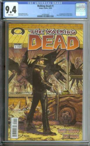 WALKING DEAD 1 CGC 94 WHITE PAGES