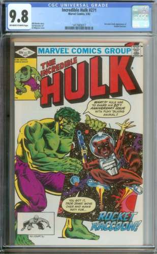 INCREDIBLE HULK 271 CGC 98 OWWH PAGES ID 4295