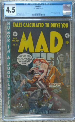 MAD 5 CGC VG 45 EC 671953