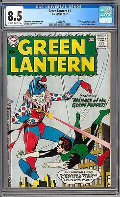 Green Lantern 1 CGC 85 OWW Origin Retold 1st Guardians of the Galaxy