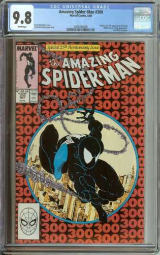 AMAZING SPIDERMAN 300 CGC 98 WHITE PAGES