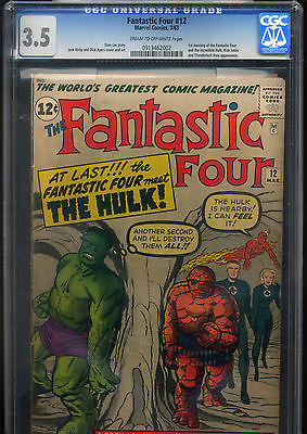 Fantastic Four 12  35 CGC   100000  or Genuine Best Offer