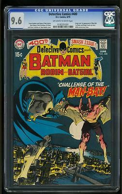 Detective Comics 400 CGC 961st MANBAT Neal Adams Batman Key issue 0192331001