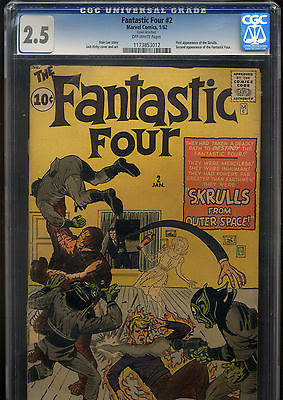 Fantastic Four 2  25 CGC   100000  or Genuine Best Offer