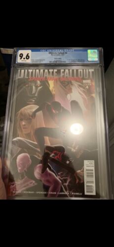 ULTIMATE FALLOUT 4 Djurdevic 125 VARIANT CGC 96 1st Miles Morales Spiderman