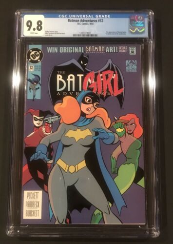 BATMAN ADVENTURES  12 CGC 98  WHITE Pages  1st Harley Quinn  New To Market