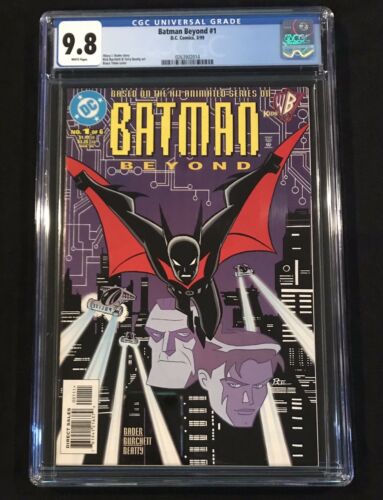 BATMAN BEYOND 1 CGC 98 NM  WHITE Pages  1st Print  1st App Terry McGinnis