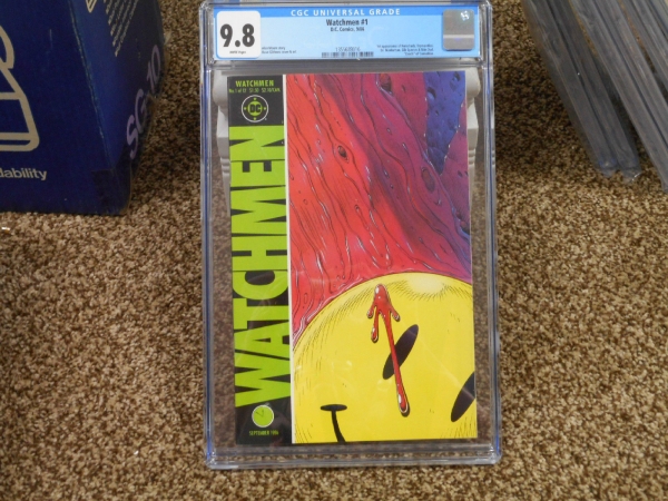 Watchmen 1 cgc 98 DC movie 1986 1st Rorschach Dr Manhattan Silk Spectre REBIRTH