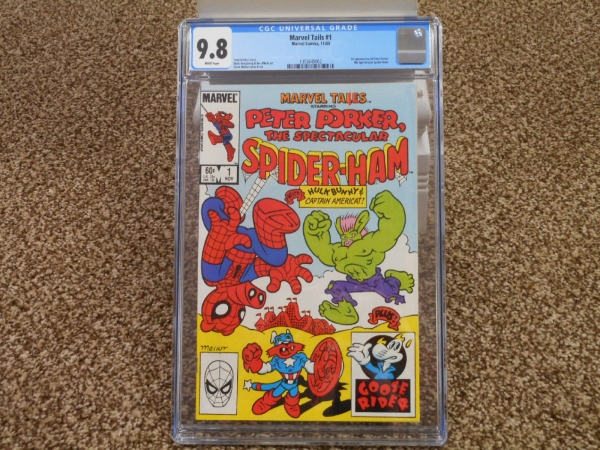 Marvel Tails 1 cgc 98 1st Peter Porker Spectacular Spiderham Spiderman Hulk 
