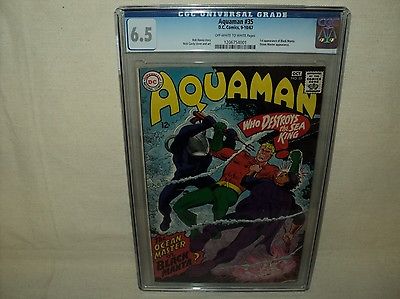 Aquaman 35 CGC 65 OWW pages 1st app Black Manta DC Comics 1967 c04951