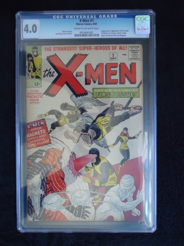 XMen 1 CGC 40 1963  ORIGIN AND 1ST XMEN  1ST MAGNETO  NO RESERVE