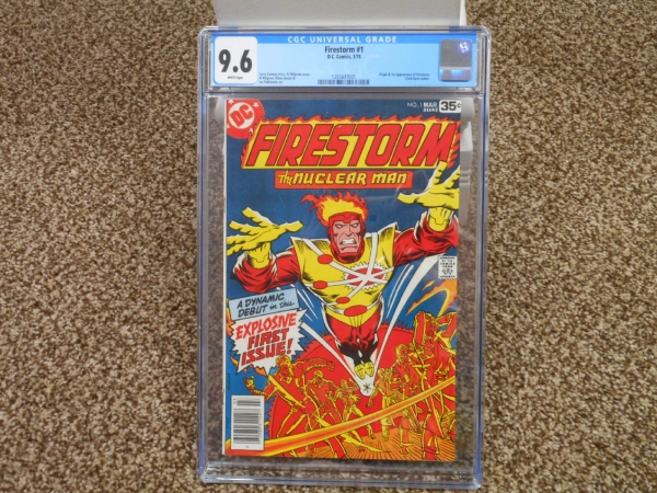 Firestorm 1 cgc 96 DC 1st appearance 1978 WHITE pg TV Flash Legends of Tomorrow