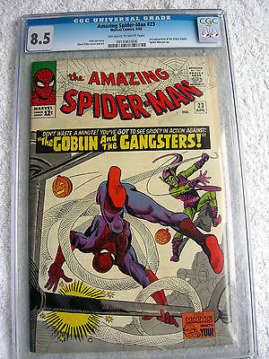 AMAZING SPIDERMAN 23 CGC 85 1965