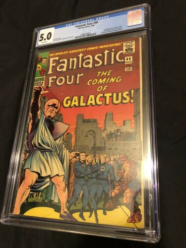 Fantastic Four 48  CGC Graded 50 W White Pages HOT BOOK and presents NICE