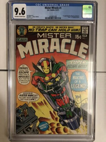 MISTER MIRACLE 1 CGC 96 New Gods 1st app Mr Miracle BEAUTIFUL book CHEAPEST