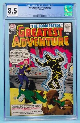 MY GREATEST ADVENTURE80 CGC 85 DC Comics DOOM PATROL 1st APPEARANCE  ORIGIN