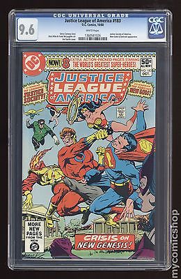 Justice League of America 1960 1st Series 183 CGC 96 1360561026
