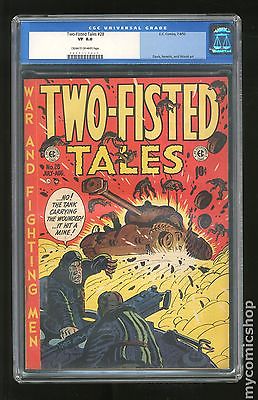 Two Fisted Tales 1950 EC 28 CGC 80 0029117020