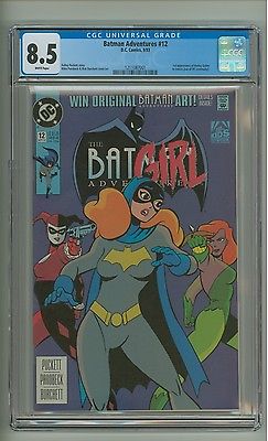 Batman Adventures 12 CGC 85 White pgs 1st app Harley Quinn 1993 c08877