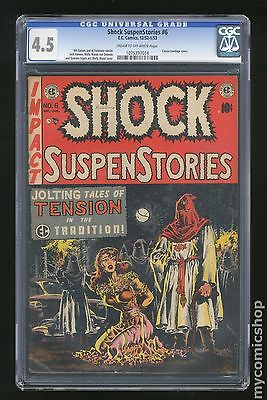 Shock Suspenstories 1952 6 CGC 45 1075397014