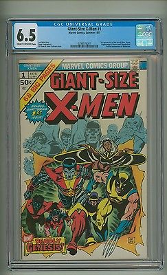 GiantSize XMen 1 CGC 65 COW p 1st new XMen 2nd full Wolverine c11264